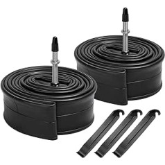 YunSCM 2-Pack 27.5 Inch Universal Inner Tubes FV48MM Presta Valve Suitable Range 1.9/1.95/2.125 Inch