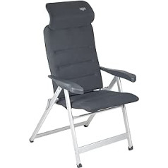 Crespo aa-237/82 air-Elite Compact Camping Chair, Anthracite, 67 x 78 x 120 cm