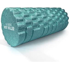 The Original Body Roller High Density Foam Roller Massager for Deep Tissue Massage of Back and Leg Muscles - Self-Myofascial Release of Painful