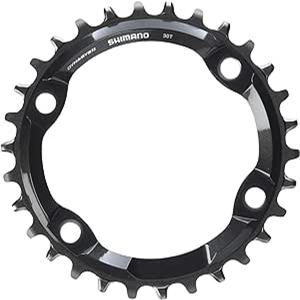 SHIMANO MTB ķēdes gredzens FC-M8000 melns/sudrabs, 96/64 mm, 11 ātrumi, 32 zobi