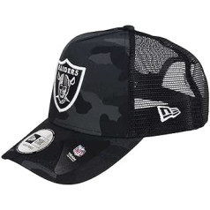 New Era - Oakland Raiders regulējams vāciņš - serde - tumša maskēšanās