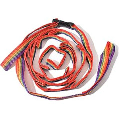 HANDUO Camping-Lanyard Buntes Regenbogenzelt Lanyard Nylon Multifunktionszelt