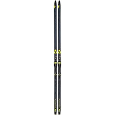 Fischer Superlite Crown Xtra Stiff distanču slēpošanas mēroga slēpe Classic melna 20/21 JAUNA melna