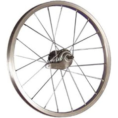 Taylor Wheels 18 collu aizmugurējo riteņu alumīnija paliktnis Nirosta 355-19 sudrabs