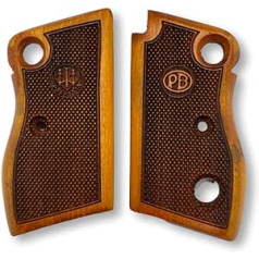 ZIB GRIPS priekš Beretta 71 72 75 Jaguar Grips Pistoles rokturis Roku darbs no valrieksta koka rokturi Ars.08