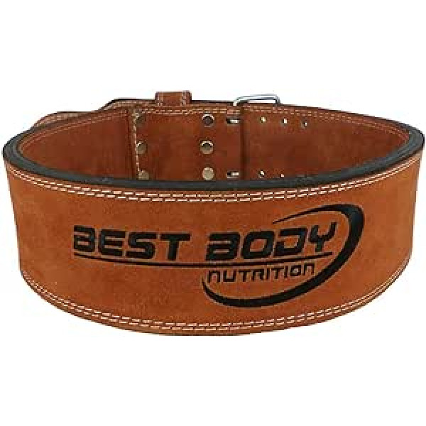 Best Body Nutrition Unisex Adult Trip Belt Natural, liela, brūna, L