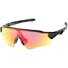 DUCO Cycling Glasses Outdoor Sunglasses for Athletes Polarised 5 Interchangeable Lenses UV400 0021