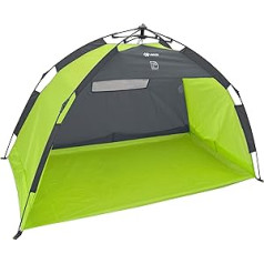 EXPLORER Beach Shelter, Pop Up Beach Tent, Automatic UV 80+ Sun Shelter