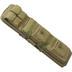 BDXZJ Rifle Cases Tactical Rifle Case Gun Bag Soft Padded Rifle Case Hunting Rifle Case Tactical Rifle Backpack Double Gun Cases for Rifles for Shooting Range