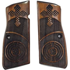 ZIB GRIPS Browning HP 14 pistoles rokturis, ar rokām izgatavots no valrieksta koka Ars.113