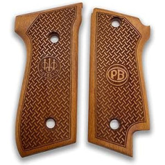 ZIB GRIPS pistoles rokturim Beretta 92S Roku darbs no riekstkoka Ars.05