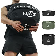 Fitarc Sandbag treniņu soma, smilšu maisi spēka treniņiem, smilšu maiss fitnesa un spēka treniņiem, Cross Training & Exercise, treniņu aprīkojuma smiltis nav iekļautas