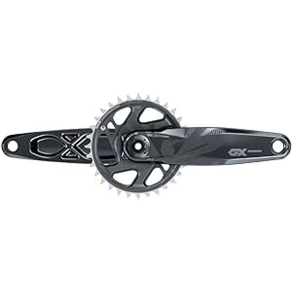 Sram Crankset GX Eagle Superboost + Dub 175 mm vai Dub Bearing, Lunar, 32Z, X-SYNC2, DM, 12-f. (1 komplekts)