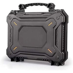 ACEXIER Tactical Gun Pistol Camera Protective Case with Foam Padding + Safety Lock Dustproof Waterproof Hard Shell Gun
