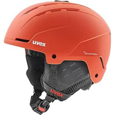 uvex unisex pieaugušo slēpošanas ķivere sīvi sarkana matēta 58-62 cm S566312