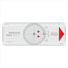 Liquidraw Portland Course Plotter Navigation Divider Marine Nautical Protractor