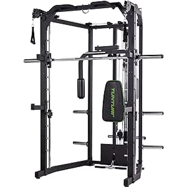 Tunturi Full Smith Machine SM80, vairāku trenažieru zāle, ar skriemeli, pievilkšanās stieni, tauriņu