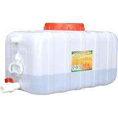 FIXARE Multifunktionaler Wassertank Outdoor-Reisen,30L/45L/70L/150L, Tragbarer Wassereimer, Wasserbehälter Aus Kunststoff, Horizontaler Quadratischer Wasserspeicher Außenbereich