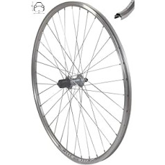 Redondo 26 collu aizmugurējā riteņa dobās kameras disks Shimano HB T3000 sudrabs