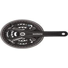 SHIMANO 8 ātrumu kloķis, melns FC-M361 42/32/22T 170mm