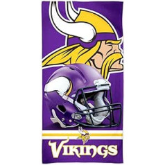 Wincraft NFL Minnesota Vikings 3D pludmales dvielis 150 x 75 cm