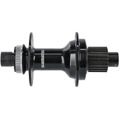 Shimano Unisex — pieaugušo FH-MT410 kasetes aizmugurējā riteņa rumbas melna 36 caurumi