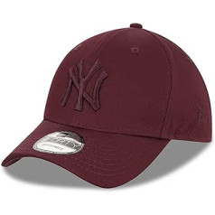 New Era 9forty Strapback Cap, vīriešu, sieviešu cepure, UD Bandana, Ny Maroon Snap #4110