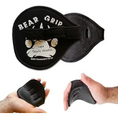 Bear Grip® (neoprēns) — higiēniska alternatīva svara celšanas cimdiem