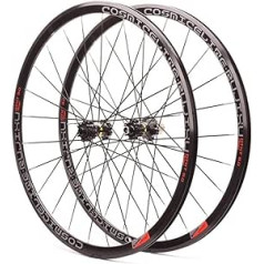 Šosejas velosipēda riteņi 700C dubultsienu diski 30 mm 24 stundas 7-11 ātruma disks V bremžu disku riteņi šosejas velosipēdu disku bremžu riteņu pāri