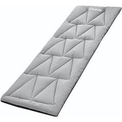 KingCamp Cotton Camp Bed Cushion - Super Light & Portable, Multi-Purpose for Camping Bed Garden Lounger Sun Lounger Also As Sleeping Mat or Travel Blanket for Camping, Outdoor, Travel & Home Use