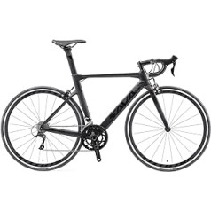 SAVADECK Warwind3.0 oglekļa šosejas velosipēds, vīriešu 28 collu oglekļa rāmis, dakša un sēdekļa statnis ar Shimano SORA R3000, 18 ātrumu velosipēds, oglekļa šosejas velosipēds vīriešiem, sievietēm un zēniem