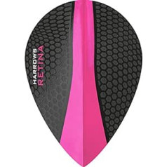 Harrows Retina Dart Flights 100 mikronu īpaši spēcīgs bumbieris — 10 komplekti (30)