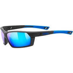 Uvex Sportstyle 225 pieaugušo sporta brilles, melnas