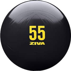 ZIVA 55cm Core Fit Abdominal Ball - Black