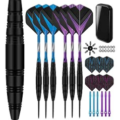 XINYIN 1 Set Steel Darts Needle Set Professional Darts Set with Metal Tip for Indoor Needle Throwing Dartboard Game Durable Steel Darts Needle Darts Board Accessories