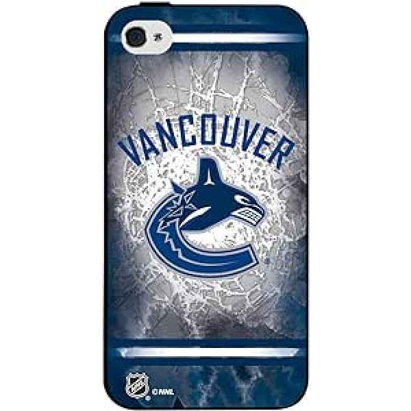 Pangea Brands NHL Vankūveras Canucks iPhone 4 vai 4S cieto vāku kritums