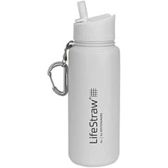 LifeStraw Go nerūsējošais tērauds (balts), 710 ml