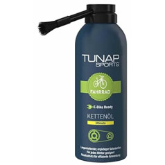 TUNAP SPORTS Chain Oil Ultimate - 125 ml aerosols ar dozēšanas otu | Velosipēda ilgstoša eļļošana ķēdes ratam, aizmugurējam pārslēdzējam un ķēdei