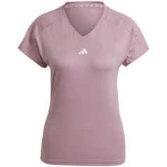 Adidas Aeroready Train Essentials Minimal Branding T-veida V veida kakla izgriezums W HZ5662/XS