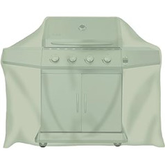 tepro Universāls Abdeckhaube für Gasgrill groß, Farbe beige, aus besonders strapazierfähigem Polyester, Maße ca. 150 x 70 x 110 cm