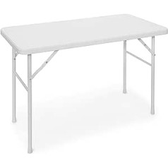 Relaxdays Bastian Folding Garden Table, Rectangle