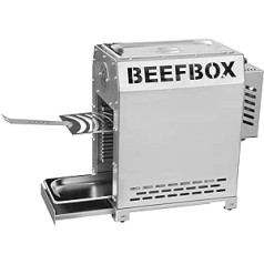 „Beefbox PRO 2.0“, elektrinis uždegimas, 850 laipsnių viršutinė kepsninė, visiškai nerūdijantis plienas, lengvai valomas, visiškai nuimamas [pritaikomas]