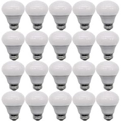 Mengjay 20 Stück LED lampa Energiesparlampe E27 LED Birne 12W 1200 Lumen Leuchtmittel ersetzt 120W Glühbirne warmweiss 3000K Abstrahlwinkel 360°, AC 220V