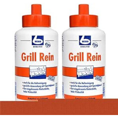 2x Dr. Becher Grill Rein für Grills, Fritteusen / 1 litrs