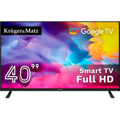 Kruger&Matz 40 collu FHD Google TV DVB-T2/T/C H.265 HEVC TV