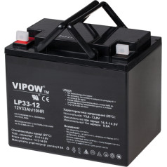 VIPOW gēla akumulators 12V 33Ah