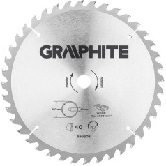 Graphite Saw blade, Widia, 400 x 30 mm, 40 teeth