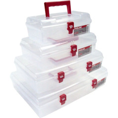 35729 Organizer with handle 6 compartments 400x298x85 mm, Proline