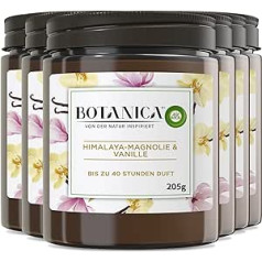 Botanica by Airwick Fragrant Candle 3109767 Himalaya Magnolia & Vanilla 6