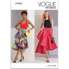 Vogue V1957Y5 sieviešu svārki Y5 (18-20-22-24-26)